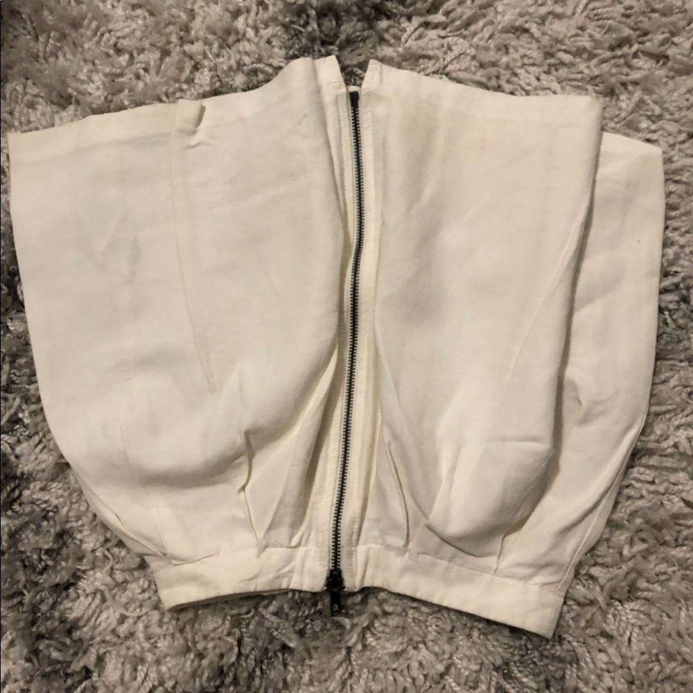 White skirt